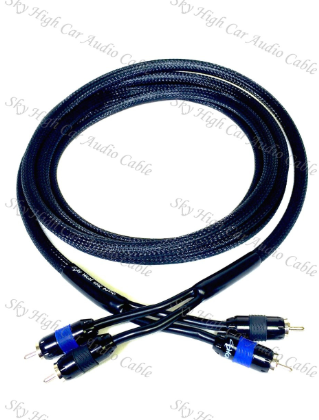 Sky High Car Audio Premium 2-Channel RCA 1.5ft-20ft