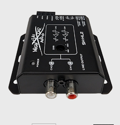Sky High Car Audio 2 Channel Hi To Low Converter