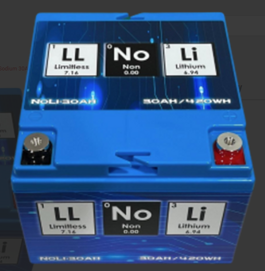 LIMITLESS LITHIUM 50AH SODIUM