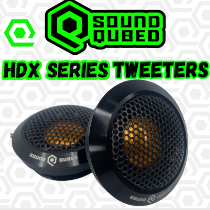 SoundQubed HDX Series Tweeter 2.25" (Pair)