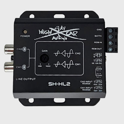 Sky High Car Audio 2 Channel Hi To Low Converter