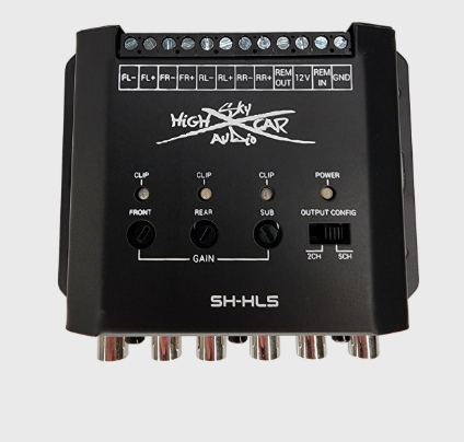 Sky High Car Audio 5 Channel Hi To Low Converter