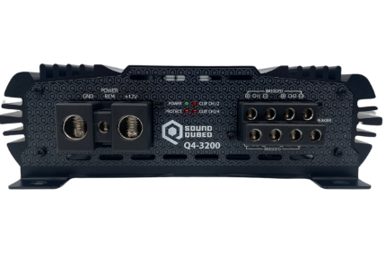 SoundQubed 3200 Watts Q4-3200 Q Series 4 Channel Amplifier