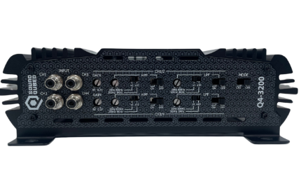 SoundQubed 3200 Watts Q4-3200 Q Series 4 Channel Amplifier