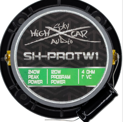 SHCA - PRO TW1 Pro Audio Mini Bullet Tweeter 1" VC 4 ohm (Pair)